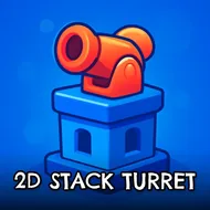 2D Stack Turret - Stack Balance game
