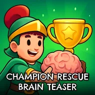 Champion Rescue Brain Teaser - Rope Rescue game