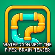 Water Connect The Pipes: Brain Teaser - Water Flow game